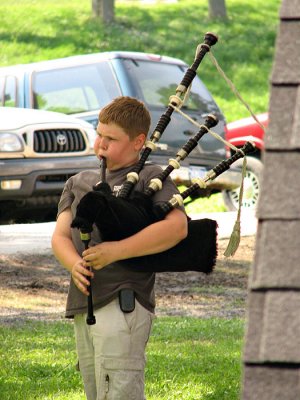 Young Bagpiper