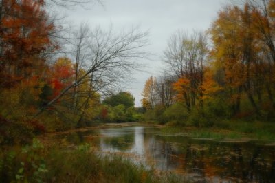River in autumn
