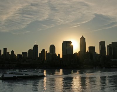 Seattle skyline am