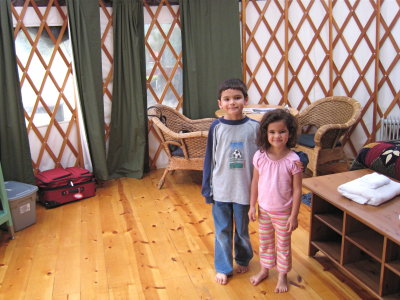The yurt kids