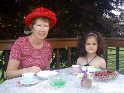 Titi and Grandma's Annual Tea Party 