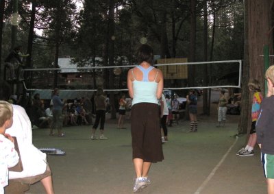 Campers vs Staff: Volleyball