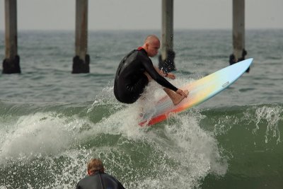 Surfer,.Ocean Beach California...