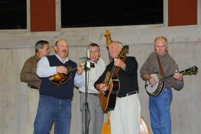 Curtis Blackwell and the Dixie Bluegrass Boys at the Barn