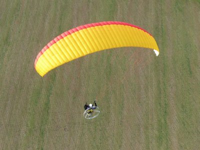 La mme vu d'en haut