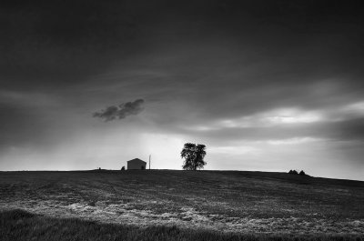 Storm over the farm