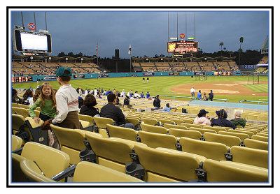 Dugout - Dodgers Stadium