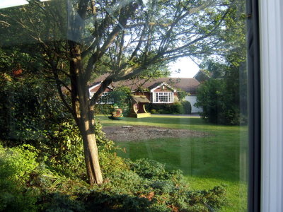 View of front garden