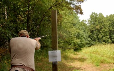Busting Clays at Primland