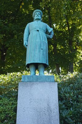 Statue of Snorri Sturluson