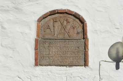 Bryggen - german inscription