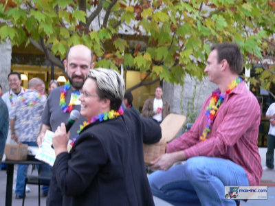 Dykes on Bikes Run to Genentech Out and Equal Ho Ho Employee Party - 10/13/06