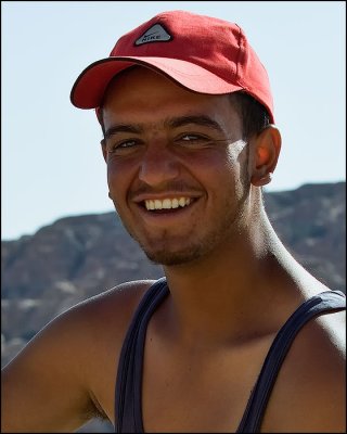 one of the three horse trekking guides