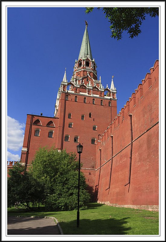 Kremlin Wall and Trinity Tower