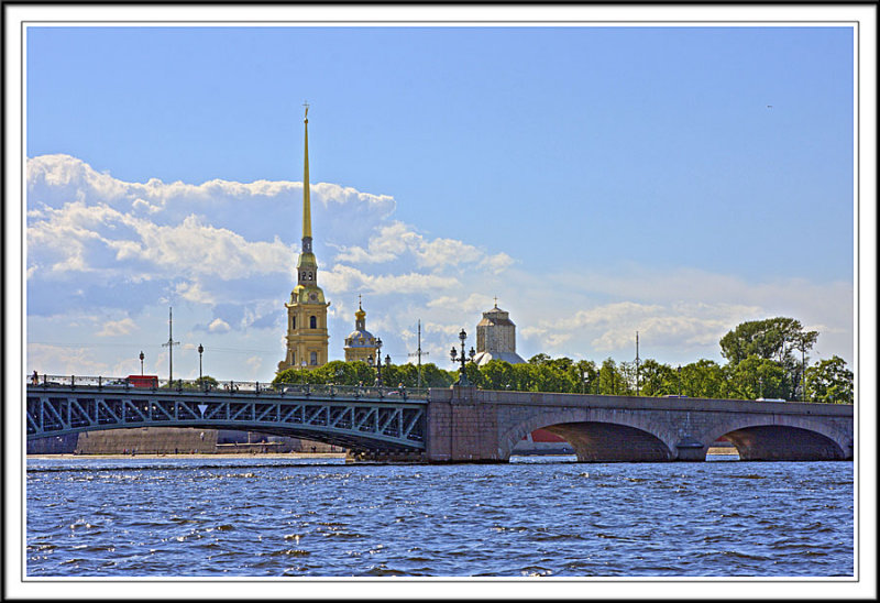 Peter and Paul Cathedral and Trinity Bridge
