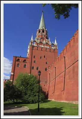 Kremlin Wall and Trinity Tower