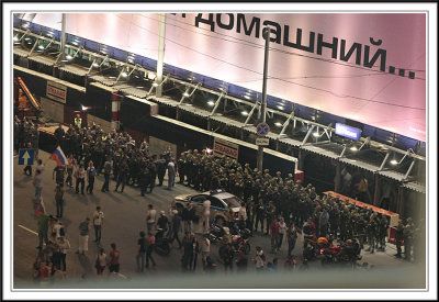 Riot Police on Guard