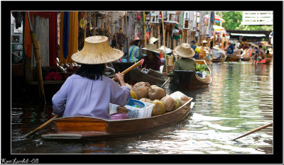 Floating market - coconut
