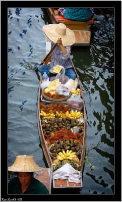 Floating market - fruit