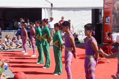 The Whole Chinese Acrobats Team