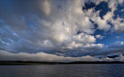 The Long White Cloud over Lake Te Anau