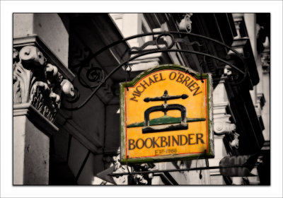 The Bookbinders Shingle
