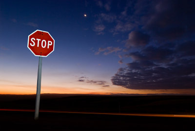STOP! & enjoy the view