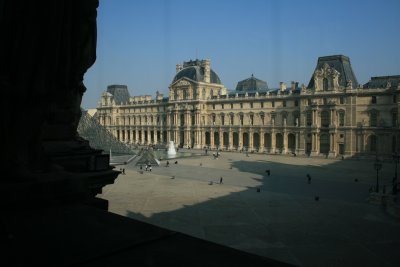 From Window of the Musee du Louvre