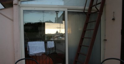 Rooftop Reflections Views and Ladder
