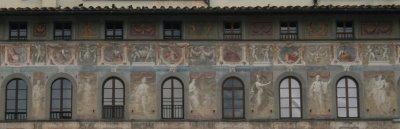 Piazza Santa Croche Upper Floor Detail