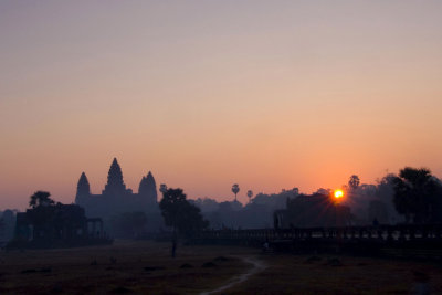 Sunrise above Angkor