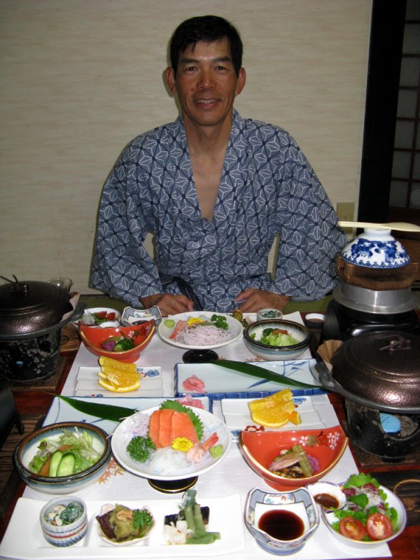 Price includes dinner and breakfast. Fanciest meal of the trip.
