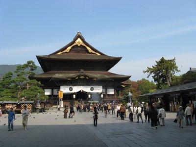 The main temple stores and displays sacred Buddhist objects.