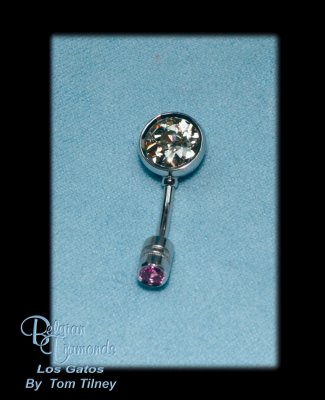Kara's Platinum Diamond Pink Sapphire Belly Button Pin.jpg