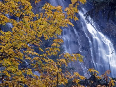 autumn waterfall