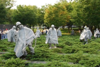 Korean War Memorial at Arlington Cemetery