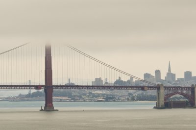 Golden Gate Bridge from Marin Headlands 3