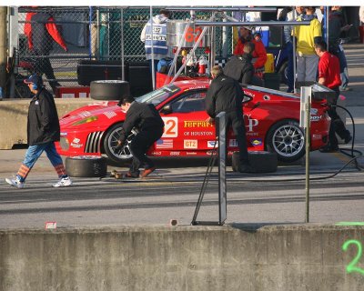 #62 Ferrari - Accident lap 61