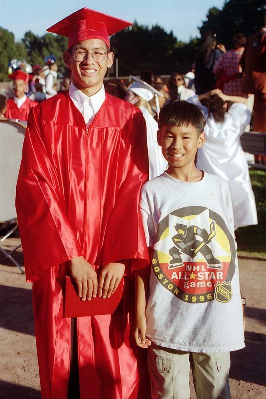 Adam's high school graduation  6/18/1997