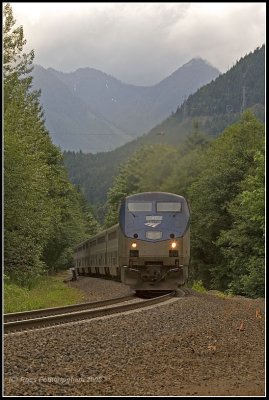 Amtrak # Eight @ East Sky