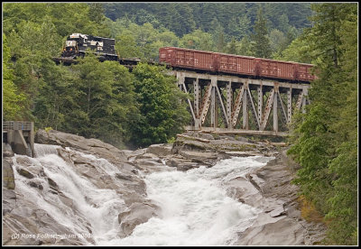 Military Train @ Sunset Falls - The End