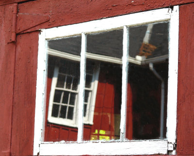 Cooper's pond barn window