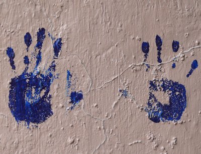 handprints along the way