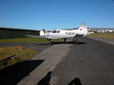 Taxað heim.