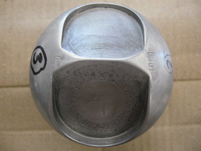 1969 Porsche 911S MAHLE Piston Comp Ratio 9:9:1 - Photo 3a