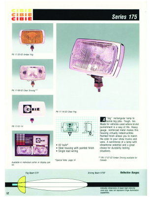 CIBIE Catalog (1985) Page 12
