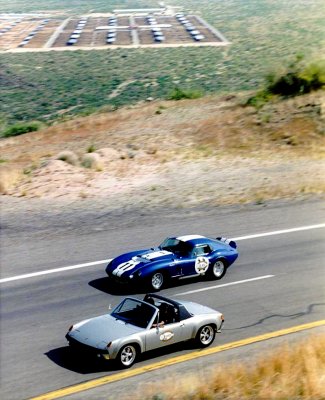 Yes, I just passed A Cobra Daytona Coupe!