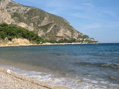 Beach in Eze
