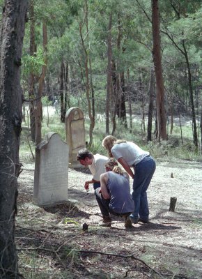 Old graves at Joadja - 2