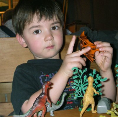 Charlie and dinosaurs - 1